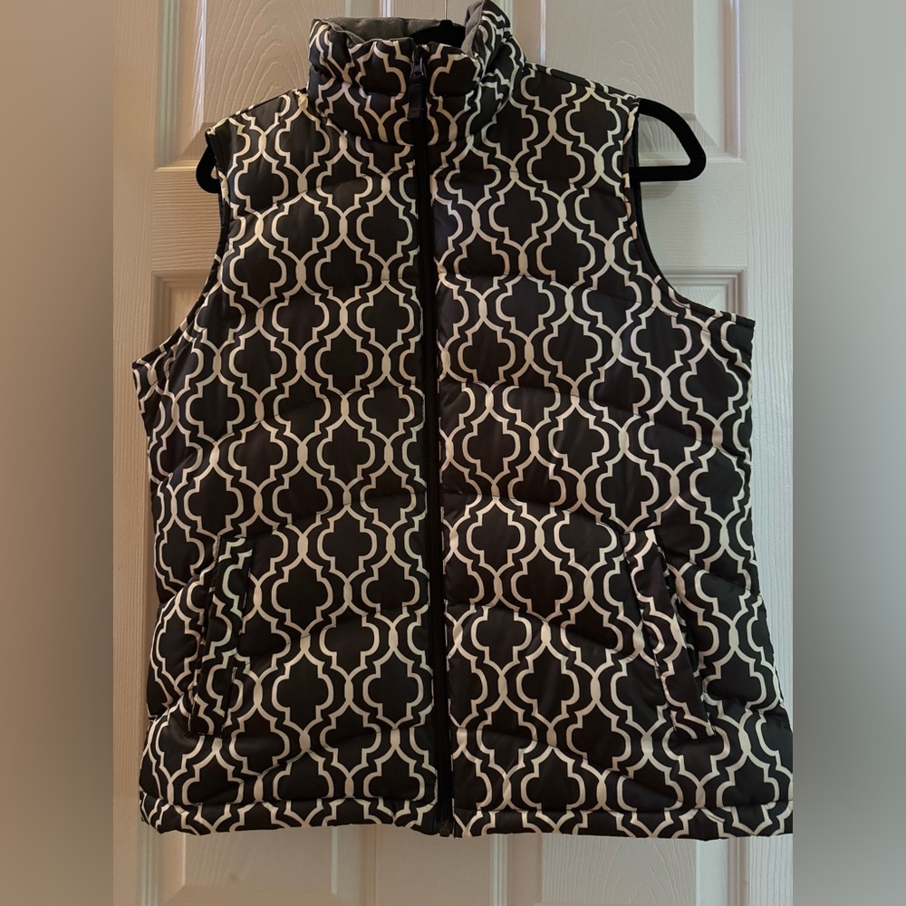 Lands End Puffy vest.